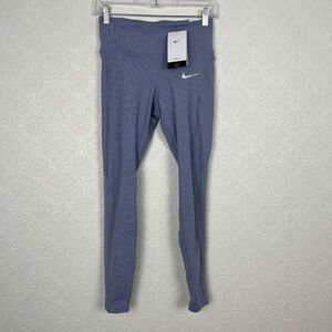 Nike Dri Fit Mid Rise Full Length Lilac Purple Run Division Fast Leggings